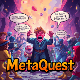 MetaQuest: Who's Adventure is it Anyway? - Text-based game