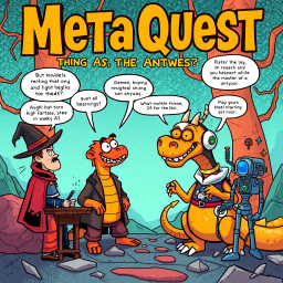 MetaQuest: Whose Adventure Is It Anyway? - Text-based game