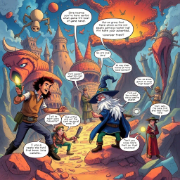 MetaQuest: Whose Adventure Is It Anyway? - Text-based game