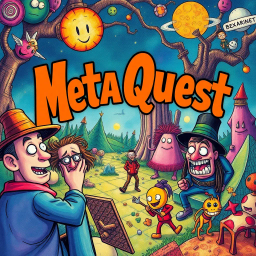 MetaQuest: Whose Adventure is it Anyway? - Text-based game