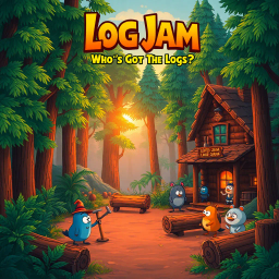 Log Jam: Who's Got The Logs? - Text-based game
