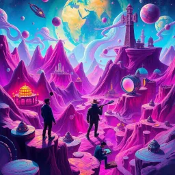 Spectrum Wars: Which Dimension Is It Anyway? - Text-based game