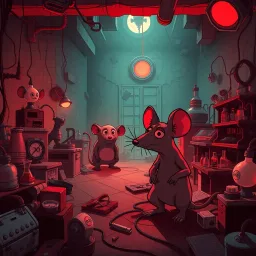 Lab Rats: Whose Lab Is It Anyway? - Text-based game