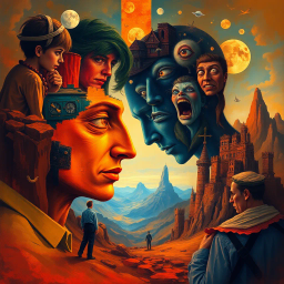 Mask of the Mind - Text-based game