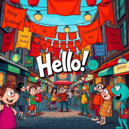 Whose Hello Is It, Anyway? - Text-based game