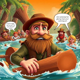 Log Jammin': Whose Logs Are These, Anyway? - Text-based game