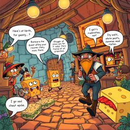 Quest Quagmire: The Misadventures of Argent Wry - Text-based game