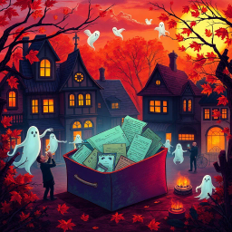 Ghostly Greetings - Text-based game