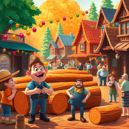 Log Jammin': Whose Logs Are These, Anyway? - Text-based game