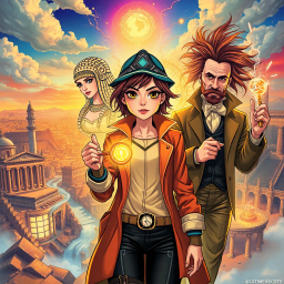 ChroniChaos: Who's Time is it Anyway? - Text-based game