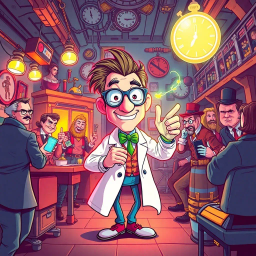ChronoCrimson: Whose Time Is It Anyway? - Text-based game