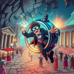 ChroniChaos: Who's Time Is It Anyway? - Text-based game
