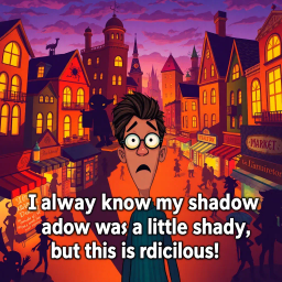 Whose Shadow Is This, Anyway? - Text-based game