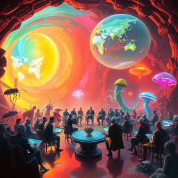 Spectrum Wars: Whose Dimension Is It Anyway? - Text-based game