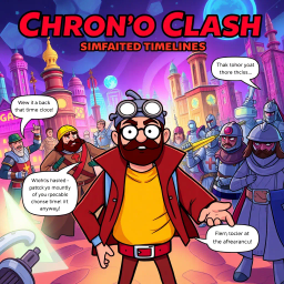 Chrono Clash: Whose Time Is It Anyway? - Text-based game