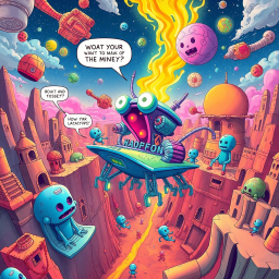 Spectrum Wars: Which Dimension Is It Anyway? - Text-based game