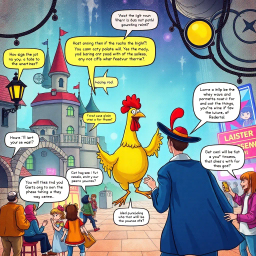 Whose Adventure Is It Anyway? - Text-based game