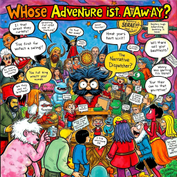 Whose Adventure is It Anyway? - Text-based game