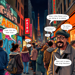Code Switch Chronicles: Whose Hello Is It Anyway? - Text-based game