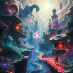 Spectrum Wars: Which Dimension Is It Anyway? - Text-based game