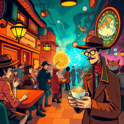 Chronochums: Hello, Who's There? - Text-based game