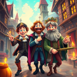 ChronoChums: Hello, Who's There? - Text-based game
