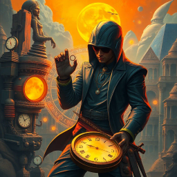 ChronoHeist: Whose Time Is It Anyway? - Text-based game