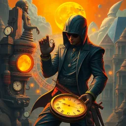 ChronoHeist: Whose Time Is It Anyway? - Text-based game
