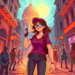 ChronoChase: Whose Time is it Anyway? - Text-based game
