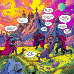 MetaQuest: Whose Adventure is it Anyway? - Text-based game