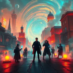 ChronoChaser: Who's Time Is It Anyway? - Text-based game