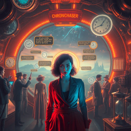 ChronoChaser: Who's Time Is It Anyway? - Text-based game