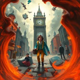 Temporal Tangle: Whose Time Is It Anyway? - Text-based game