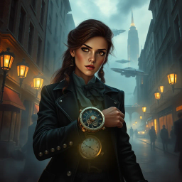 Chrono-Chase: Whose Time Is It Anyway? - Text-based game