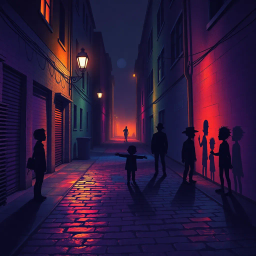 Whose Shadow Is It Anyway? - Text-based game