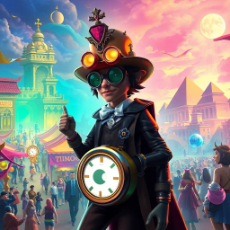 ChronoChase: Whose Time Is It Anyway? - Text-based game