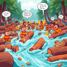 Log Jam Survivor