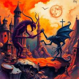 Nightmare Duel: Whose Dream is it Anyway? - Text-based game