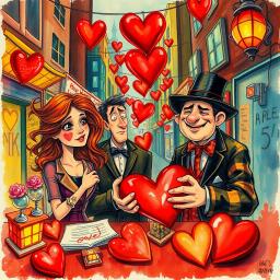 Whose Heart Is It, Anyway? - Text-based game