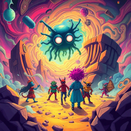 Spectrum Wars: Which Dimension Is It Anyway? - Text-based game