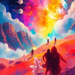 Spectrum Wars: Which Dimension Is It Anyway? - Text-based game