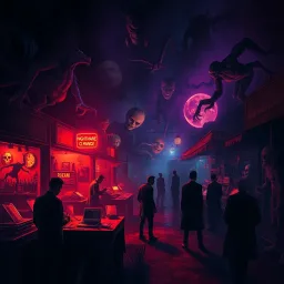 Nightmare Exchange: Whose Dream Is It Anyway? - Text-based game