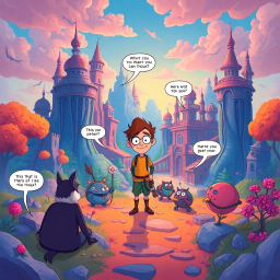 MetaQuest: Whose Adventure is it Anyway? - Text-based game