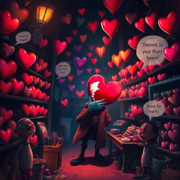 Whose Heart Is It Anyway? - Text-based game