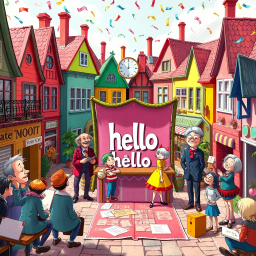 Hello, Who's Hello Anyway? - Text-based game