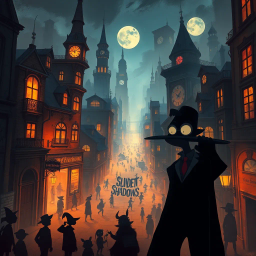 Whose Shadows Are These? - Text-based game