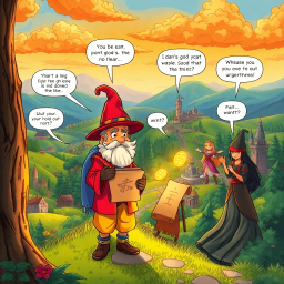 Whose Prophecy Is It Anyway? - Text-based game