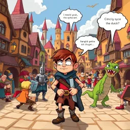 Whose Adventure Is It Anyway? - Text-based game