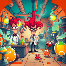 Whose Lab Is It Anyway? - Text-based game