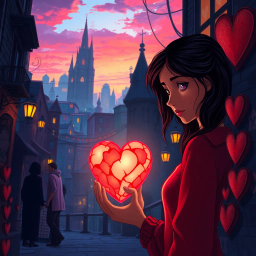 Whose Heart Is It, Anyway? - Text-based game